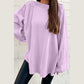 Viv Orchid Raw Seam Patchwork Baggy Sweatshirt
