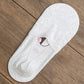 5 Pair Sylvie No-Slip Floral Lace Sneaker Socks