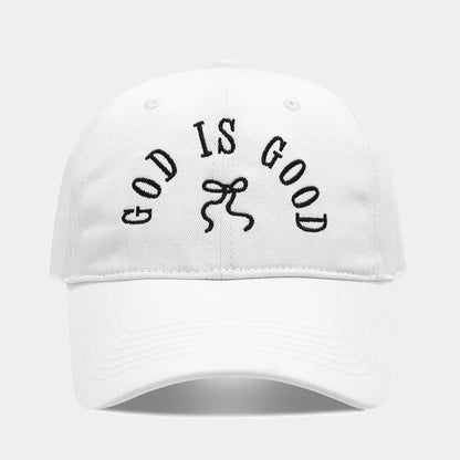 God is Good Embroidered Baseball Cap - 9 Colors