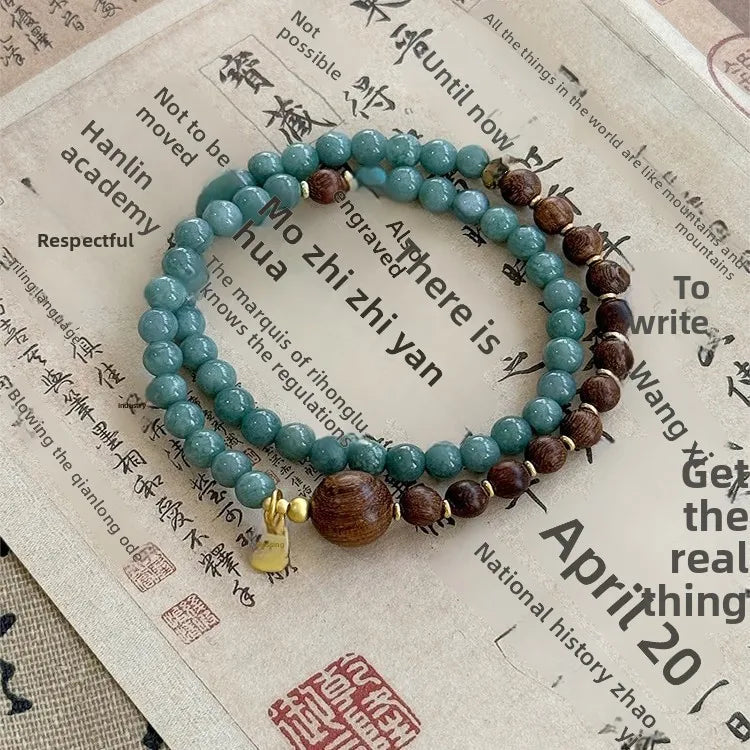 Double Harmony Beaded Bracelet