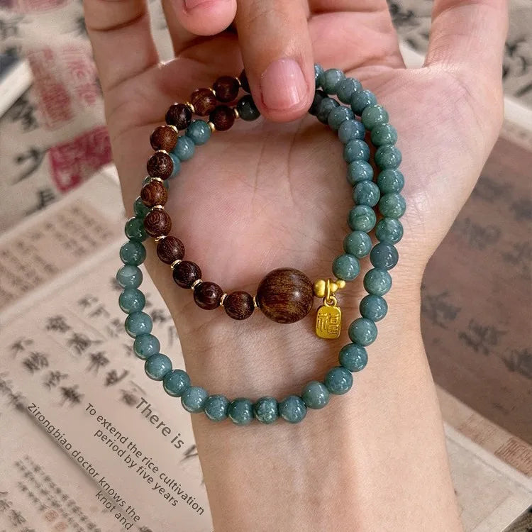 Double Harmony Beaded Bracelet