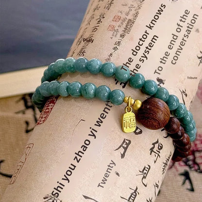 Double Harmony Beaded Bracelet